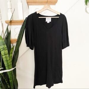 Velvet by Graham & Spencer black mini dress Small